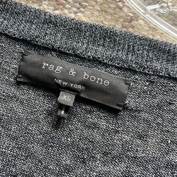 rag & bone grey marled sweater - Picture 6 of 6